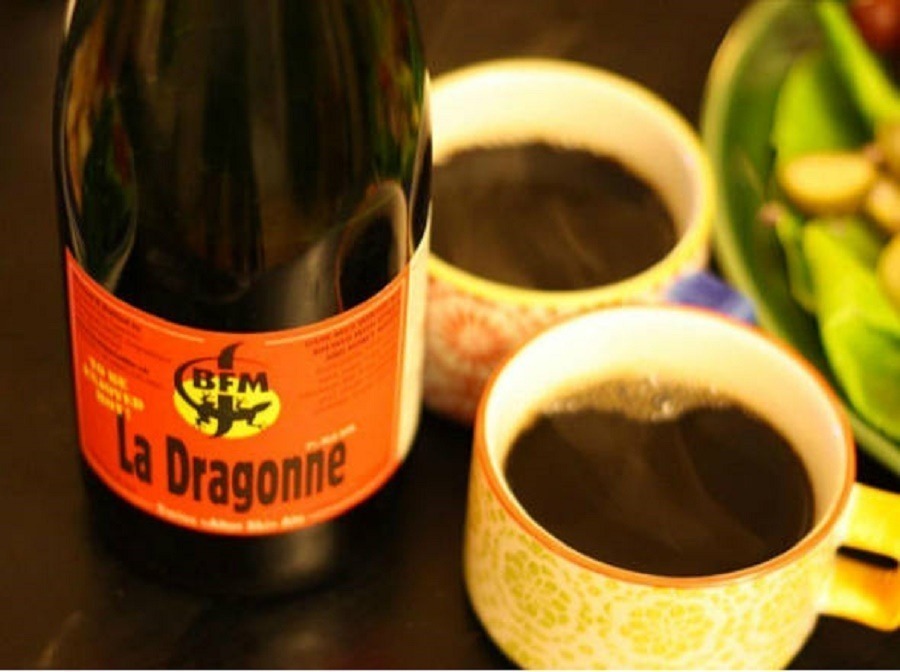 La Dragonne, a cerveja quente