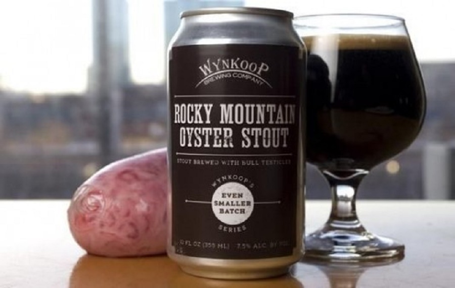 Stout Oyster Rocky Mountain, a cerveja de testículos