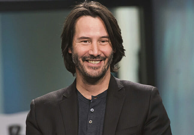 encontro com Keanu Reeves