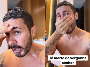 Nude de Carlinhos Maia cai na web após influencer se descuidar no