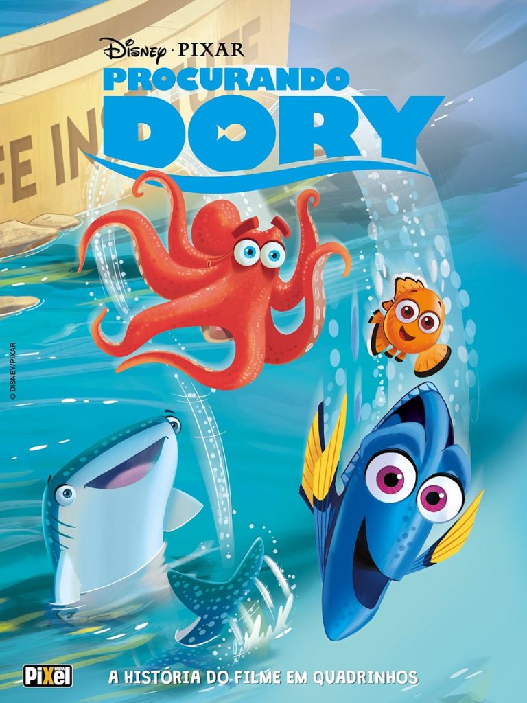 Procurando Dory em quadrinhos2