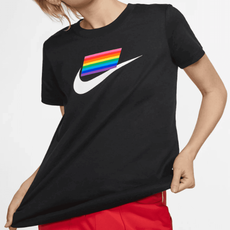 camiseta nike lgbt