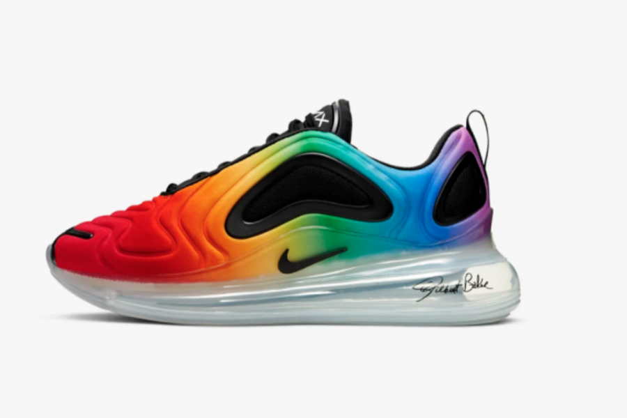 chinelo lgbt nike