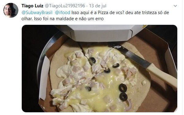 pizza da Subway