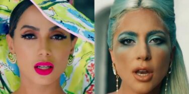 Anitta (à esq.) e Lady Gaga (à dir.) que lançaram novos hits no fim de semana