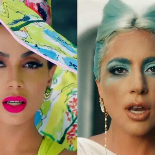 Anitta (à esq.) e Lady Gaga (à dir.) que lançaram novos hits no fim de semana