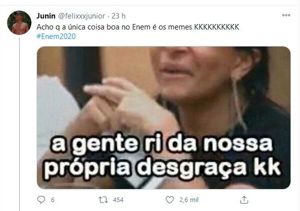 memes do Enem 2020