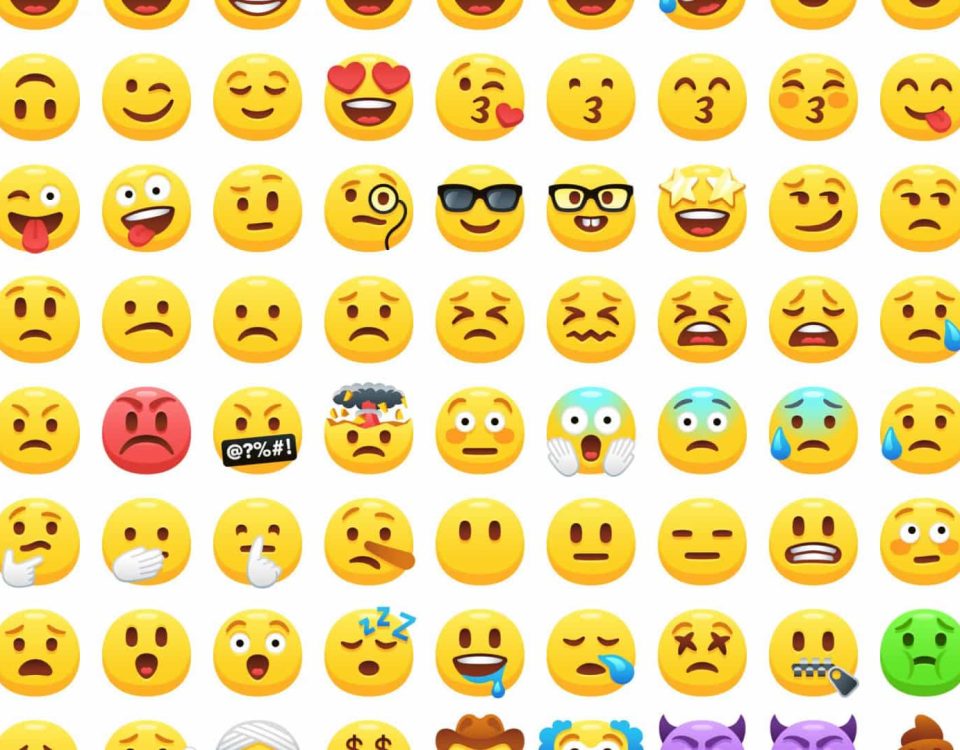 emojis mais usados