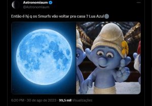 Lua Azul