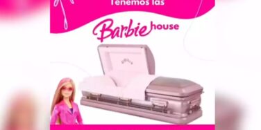 caixão da Barbie