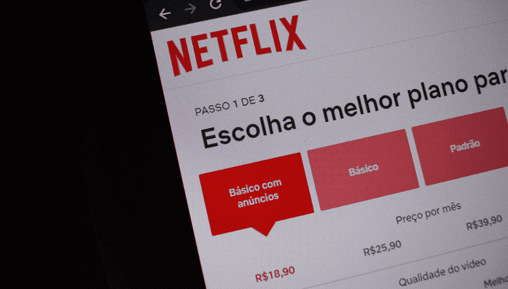 Preço da Netflix