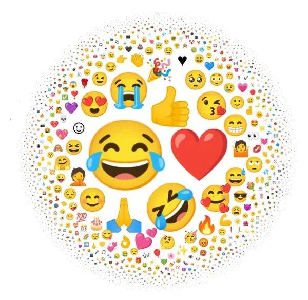 emojis mais usados