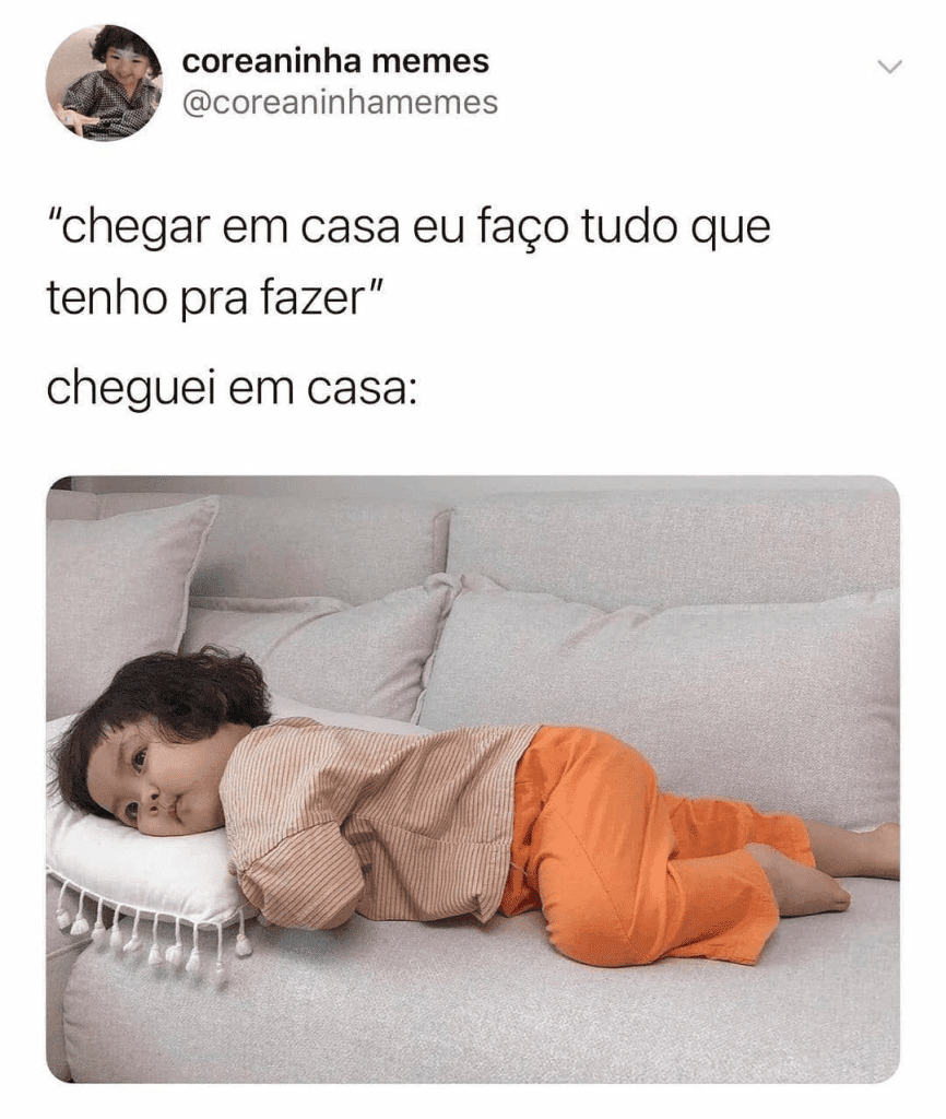 memes de preguiça