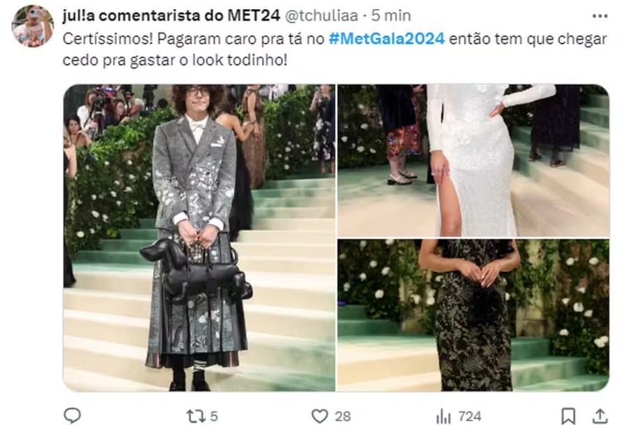 memes do Met Gala