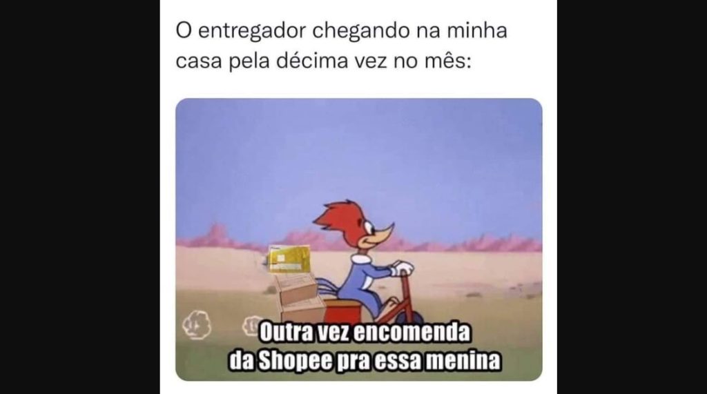 memes da Shopee