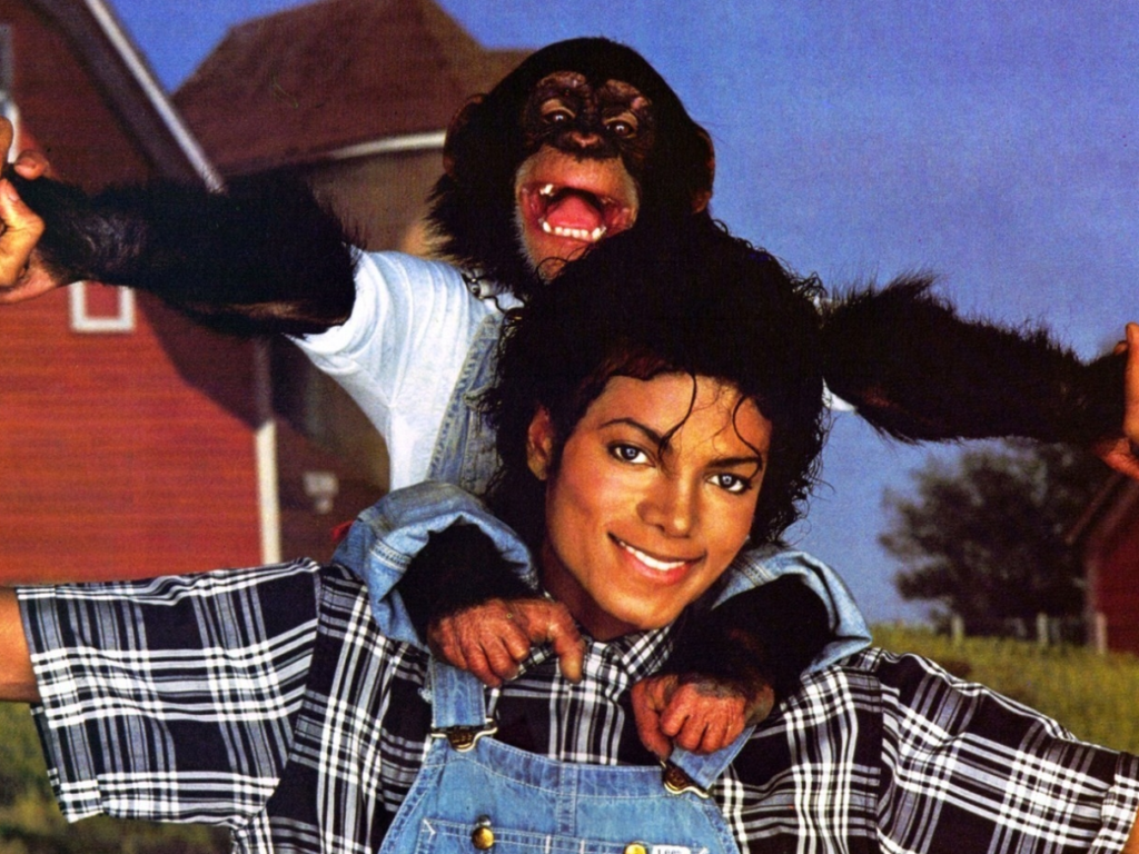 chimpanzé Michael Jackson