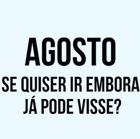 agosto