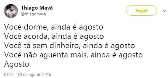 agosto