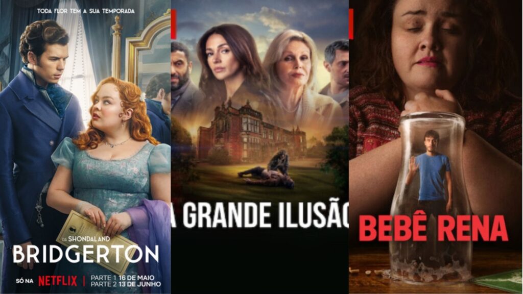 séries mais vistas da Netflix