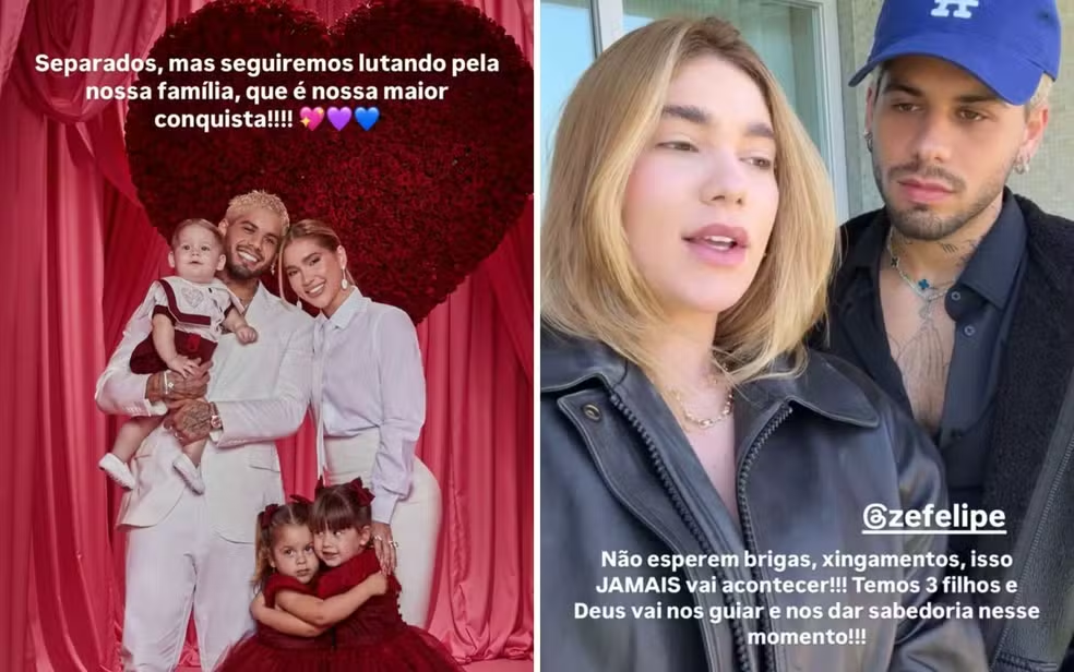 separação Virginia Zé Felipe