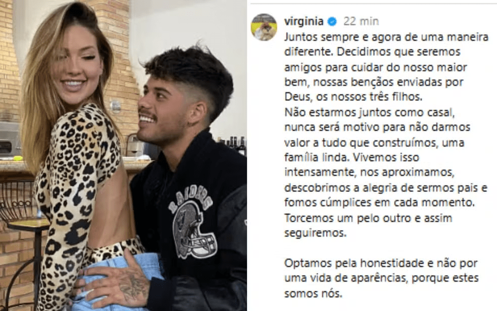separação Virginia Zé Felipe
