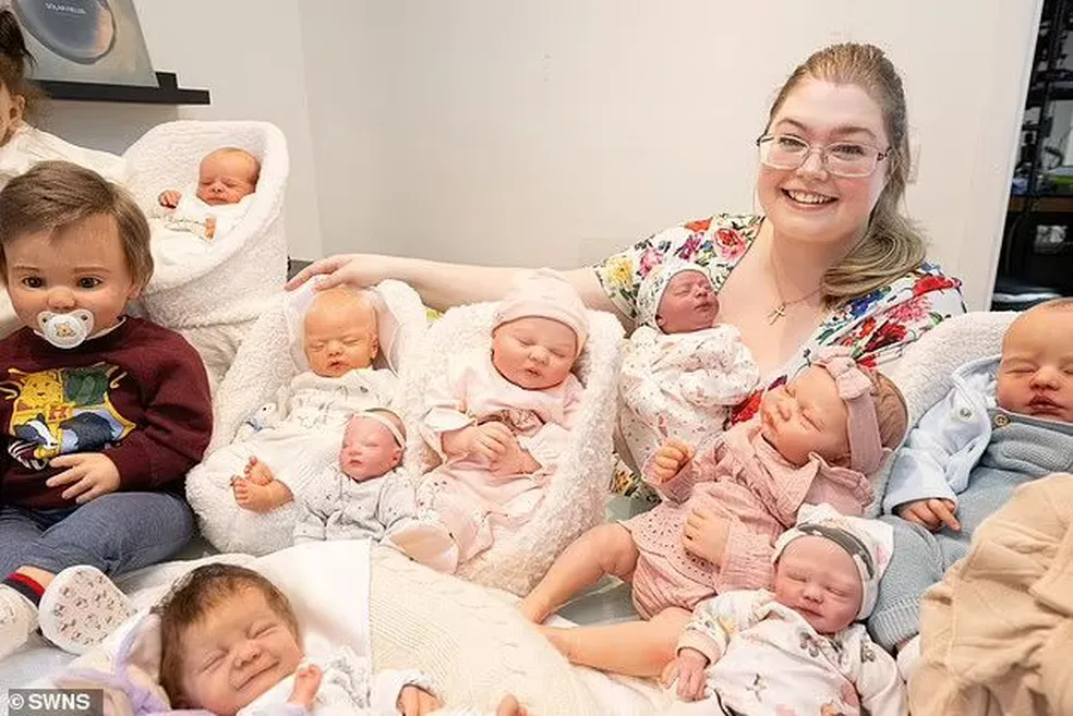mãe bebês reborn