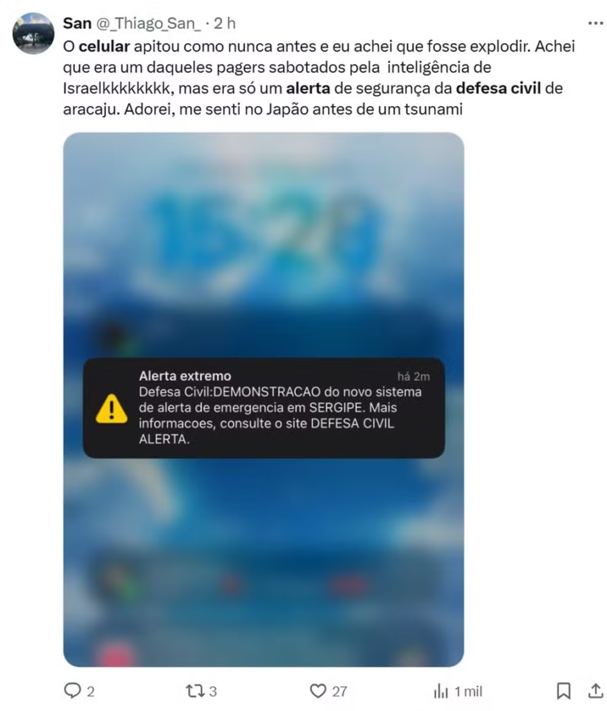 alerta Defesa Civil