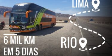 maior viagem de ônibus