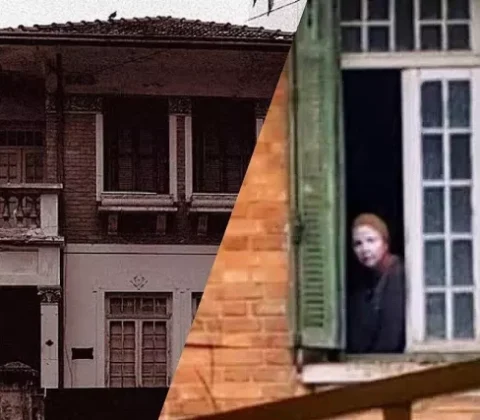 mulher casa abandonada