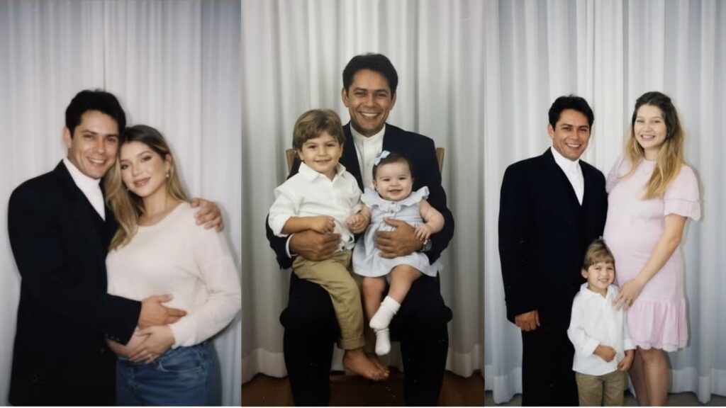 Filha de Leandro IA Polaroid