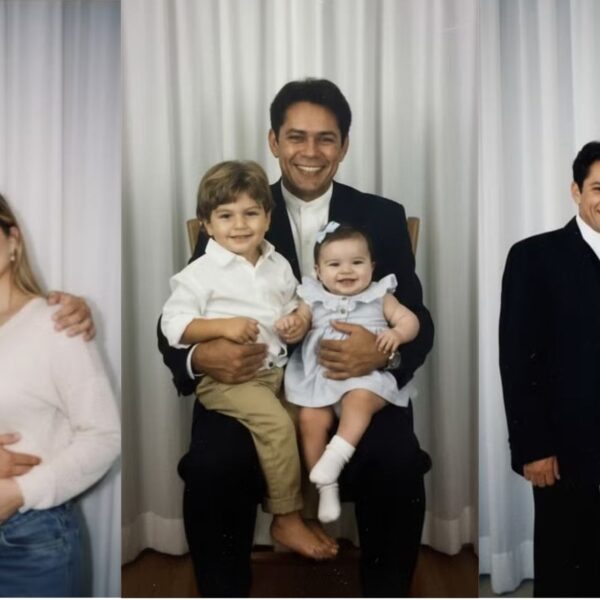 Filha de Leandro IA Polaroid