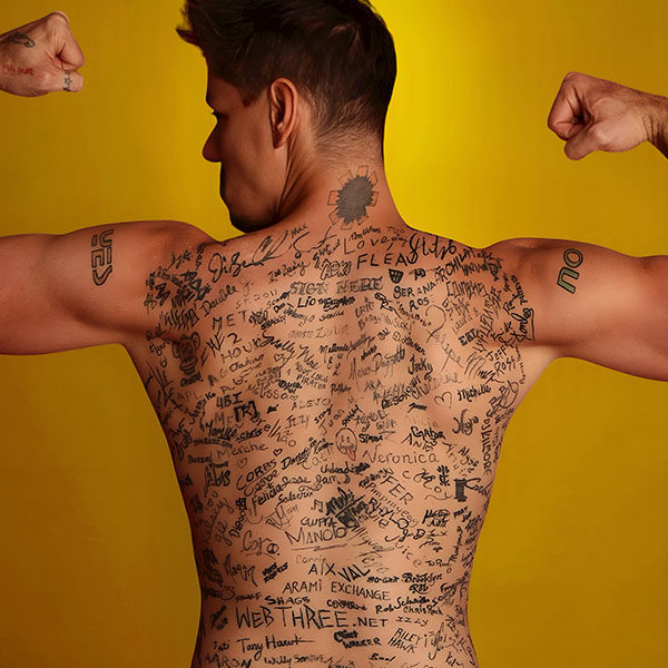 autógrafos tatuados